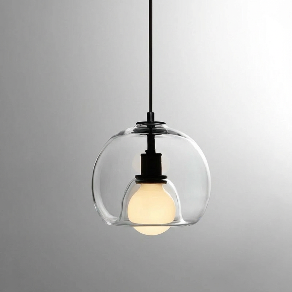 Modern Multi-Head Glass Kitchen Pendant Lighting