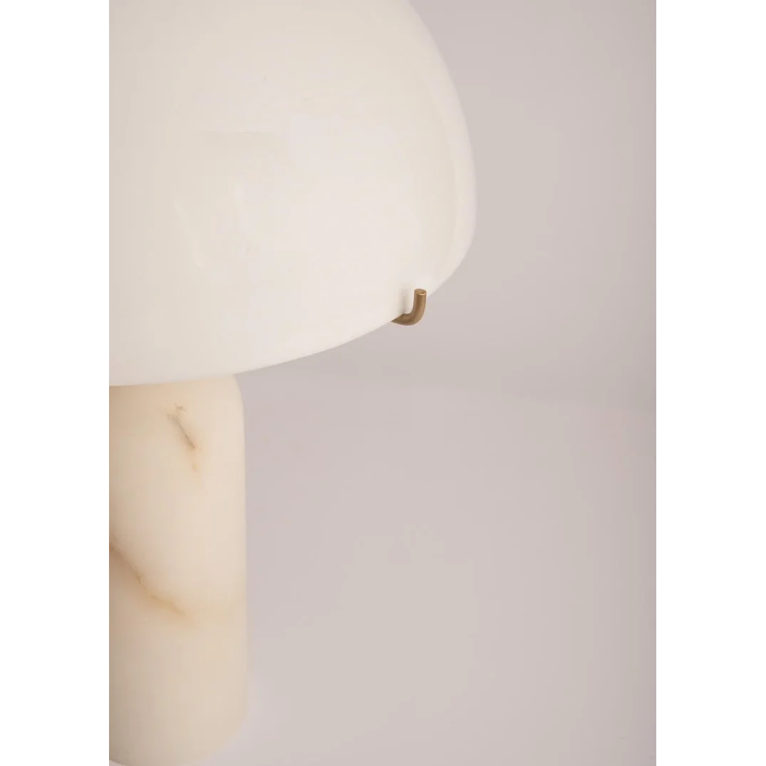 Dome Table Lamp | Marble & Brass | CLPP0202