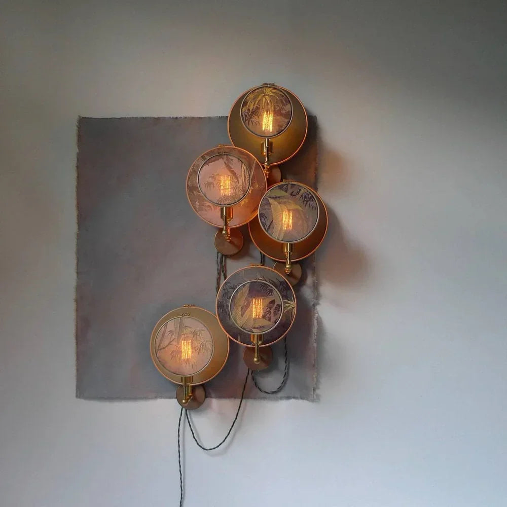 Luce di Rame Wall Light | Copper & Wood | CLP7PL