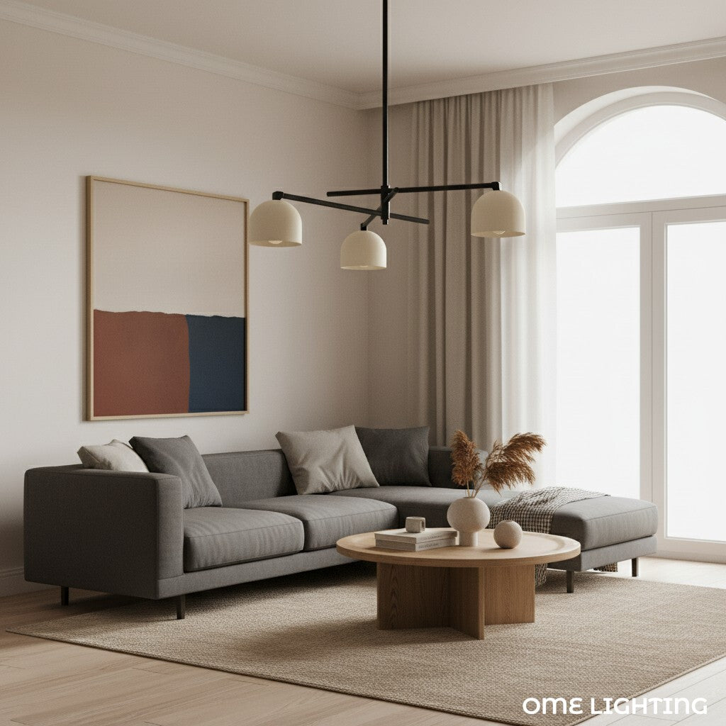 Chroma Brass Multi-Light Chandelier