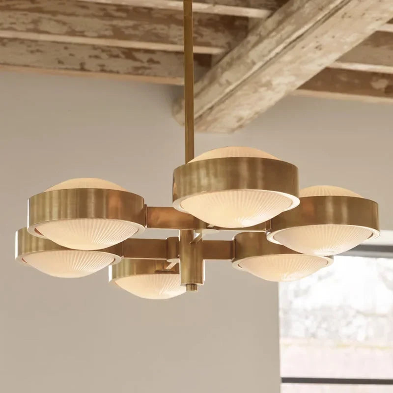 Edith Brass Linear Chandelier | CLEDDI89Q
