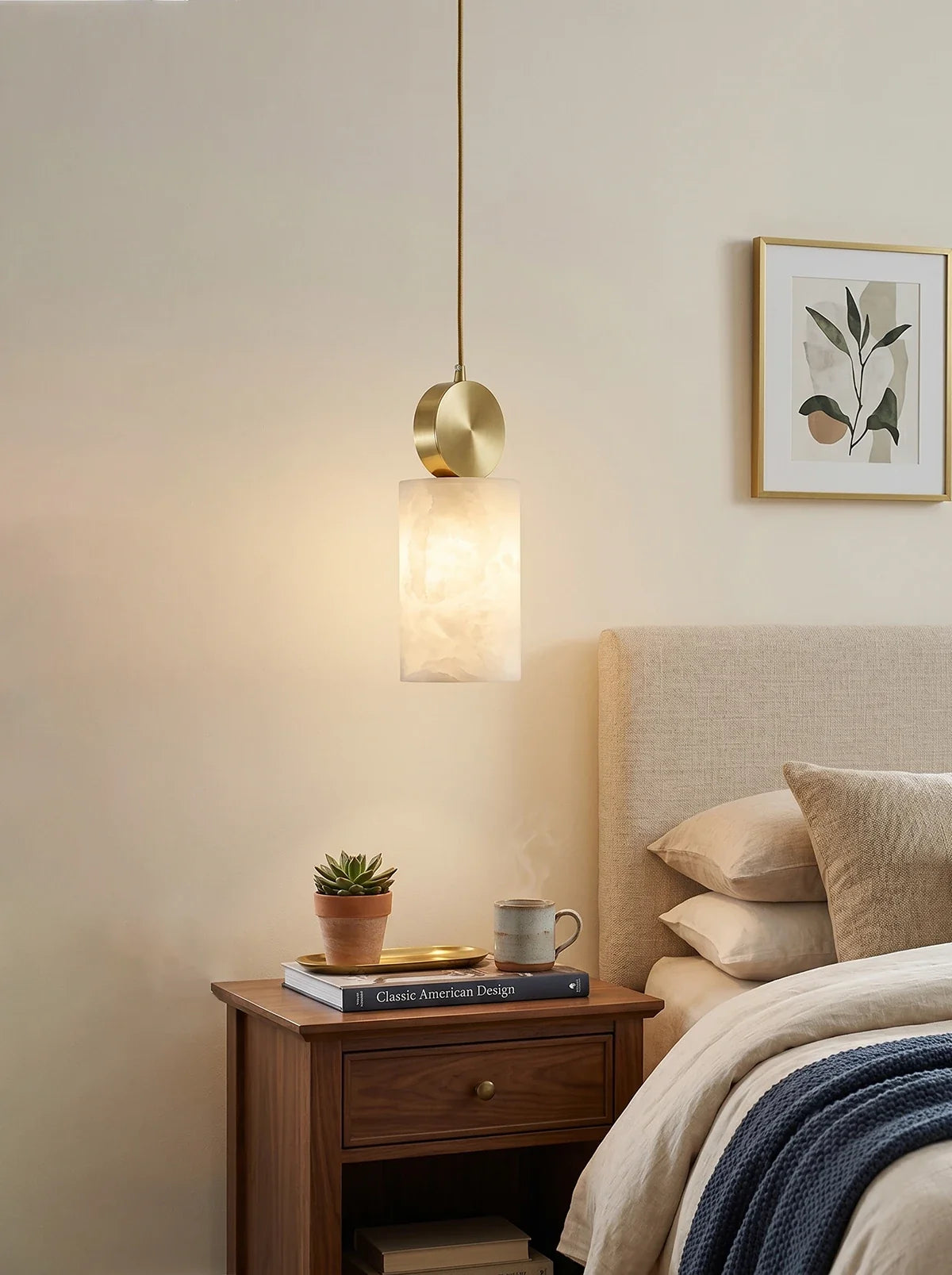 Etruscan Marble Pendant Light