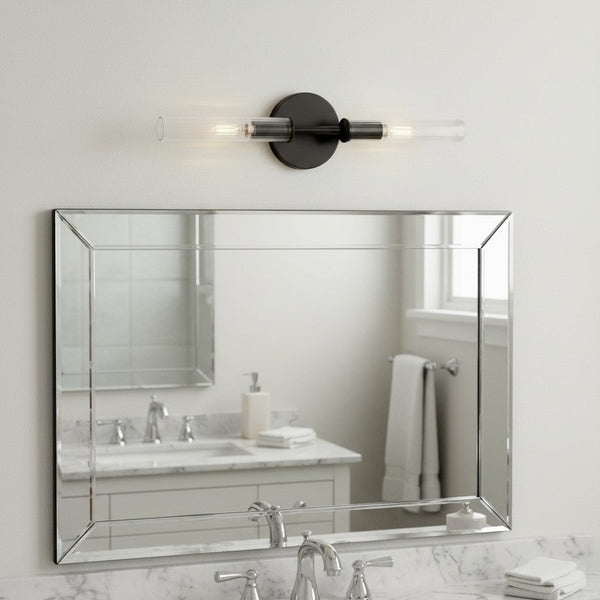 Haze 1 Head Glass Acrylic Sconce