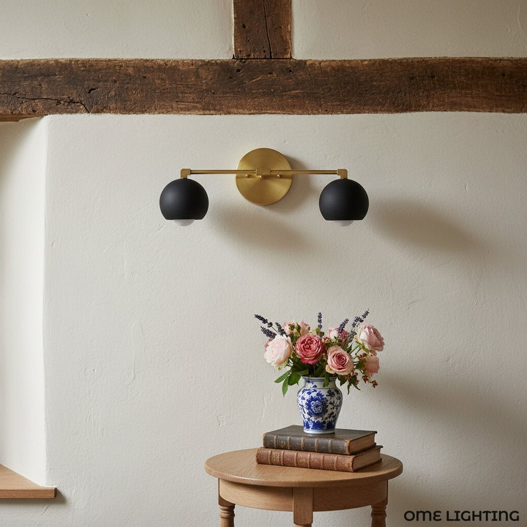 Chroma Globe Wall Sconce Light