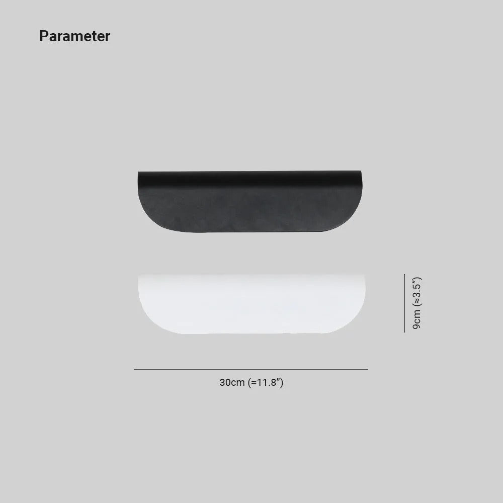 Ray Modern Outdoor Wall Lighting, Waterproof, Curved