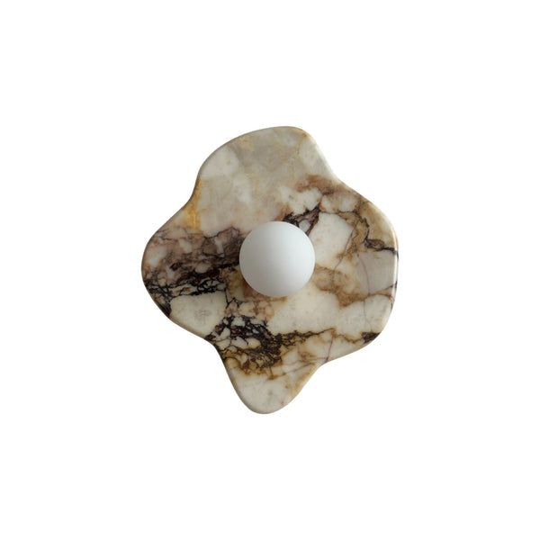 Abnormal Marble Glass Wall Lamp