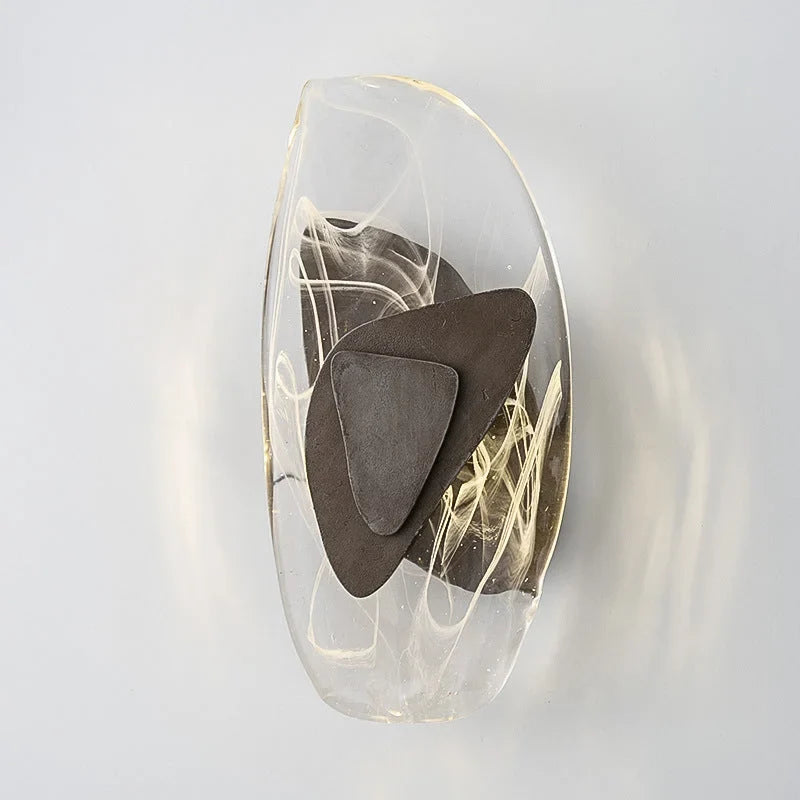 Crystal & Resin Wall Sconce | CLRC030