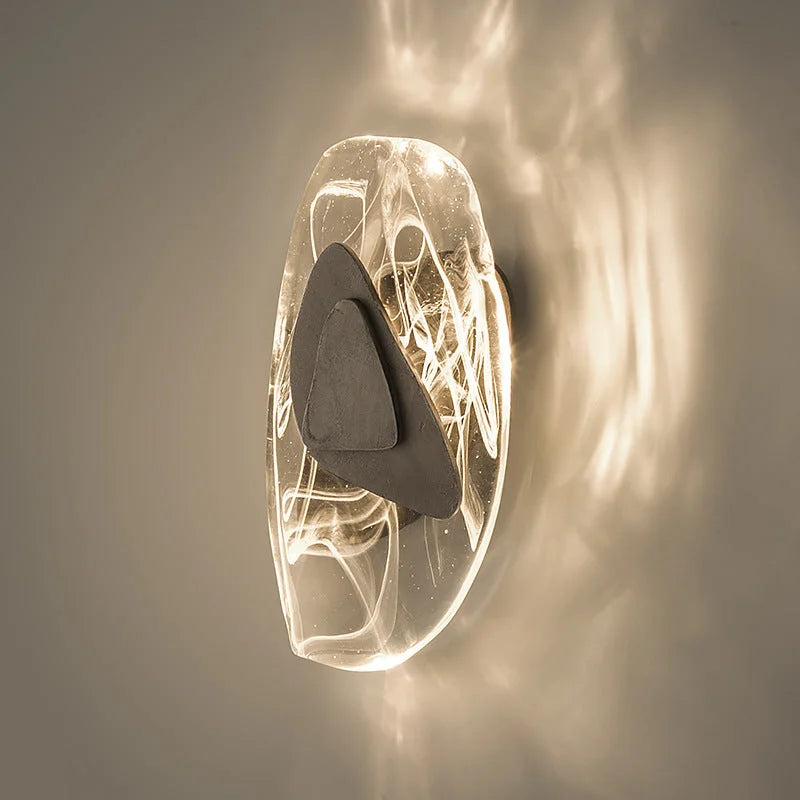 Crystal & Resin Wall Sconce | CLRC030