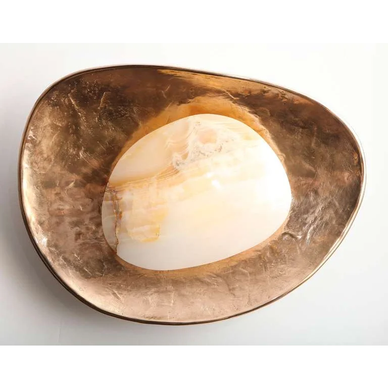 Marble & Brass Wall Sconce | CLUQ75