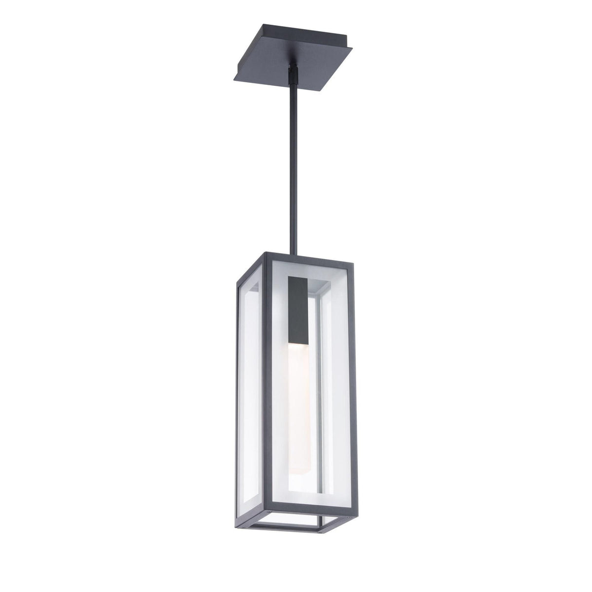 Ezra Travertine Cylindrical Pendant Light