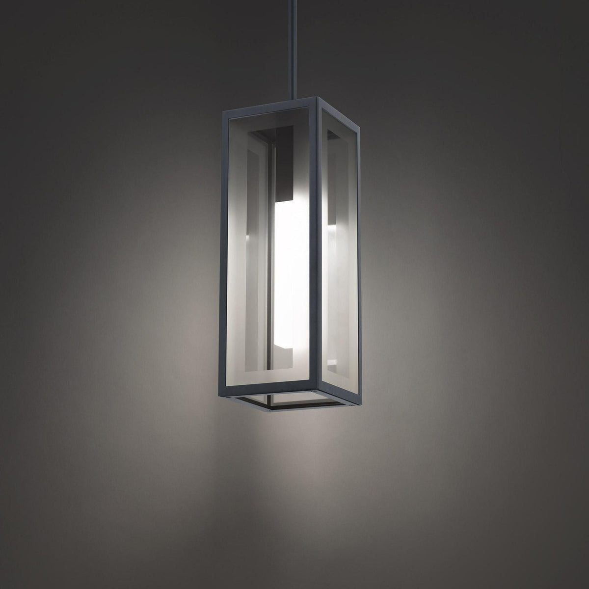 Ezra Travertine Cylindrical Pendant Light