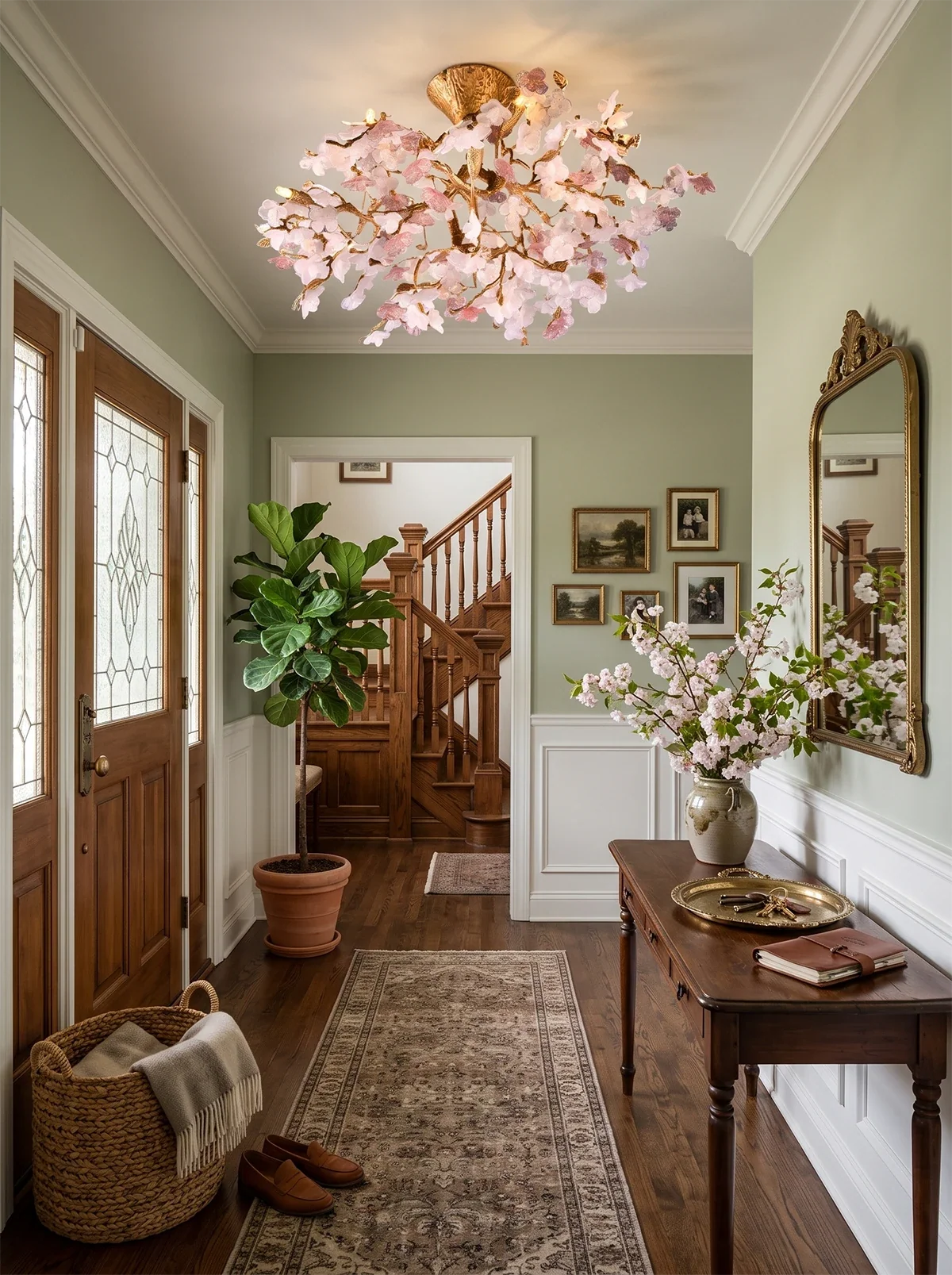 Peach blossom Ceiling Light