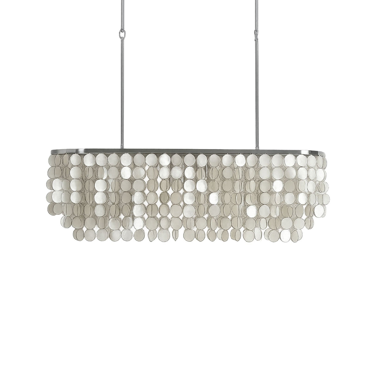 Rectangular Shell Chandelier