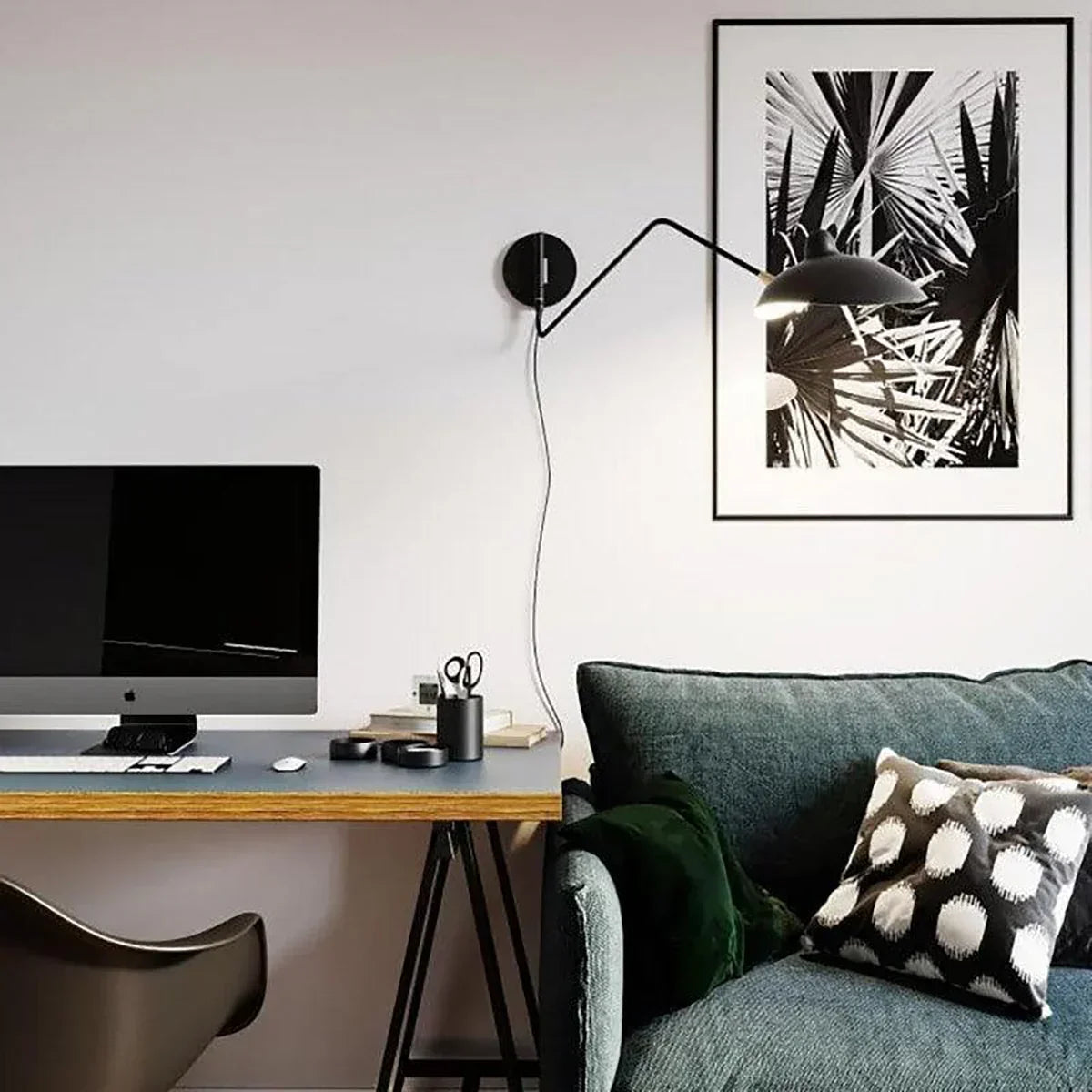 Rotating Versatile Arm Wall Sconce