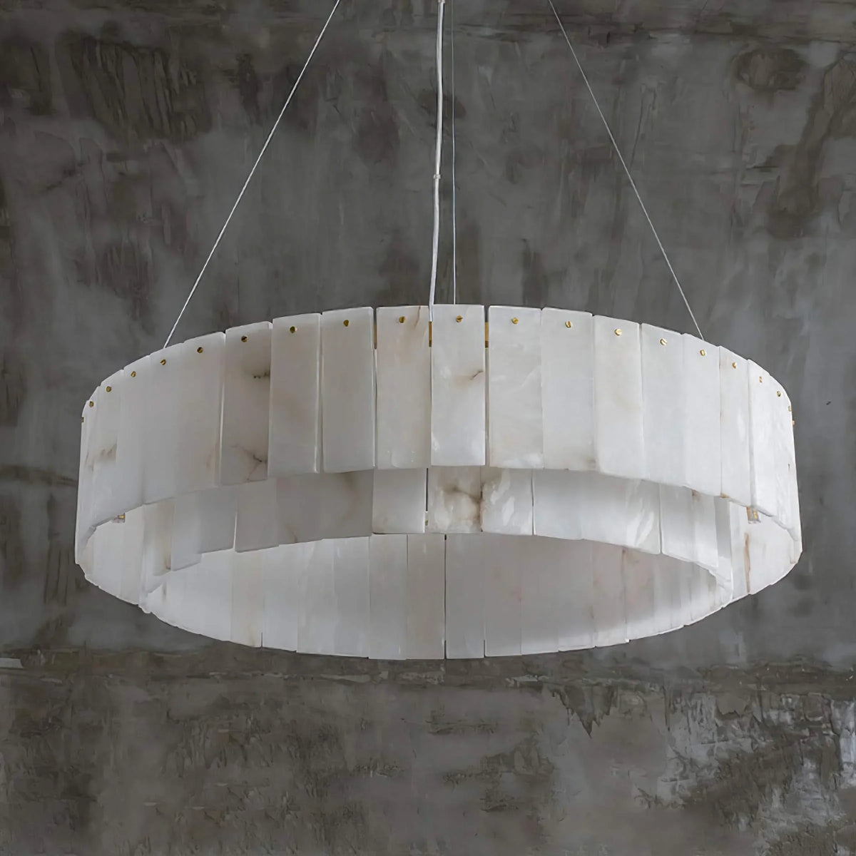 Drum Alabaster Chandelier | CLNN025880