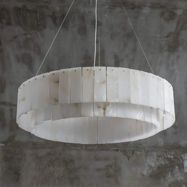 Drum Alabaster Chandelier | CLNN025880