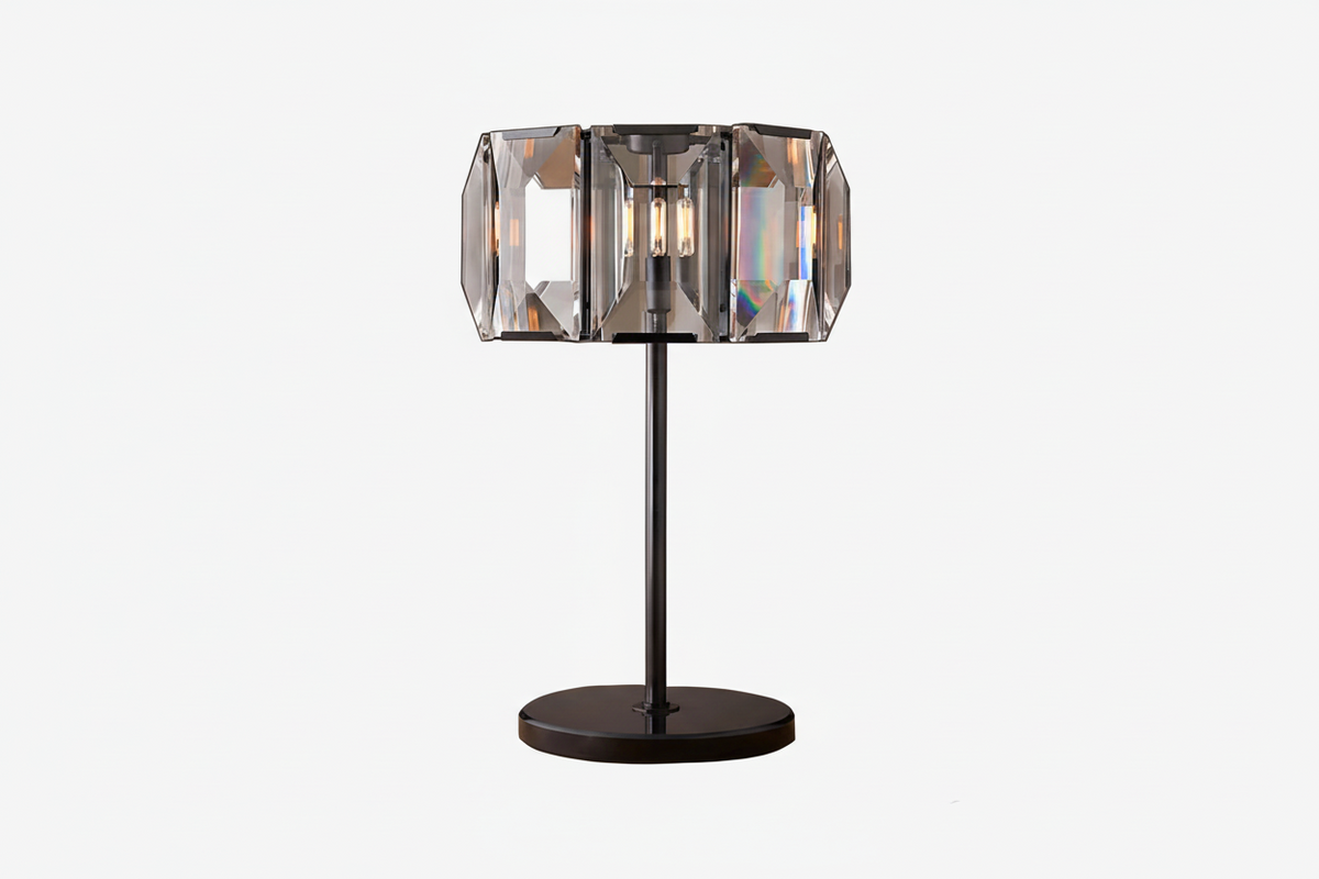 Trieste Table Lamp | Copper & Crystal | CLTRS060
