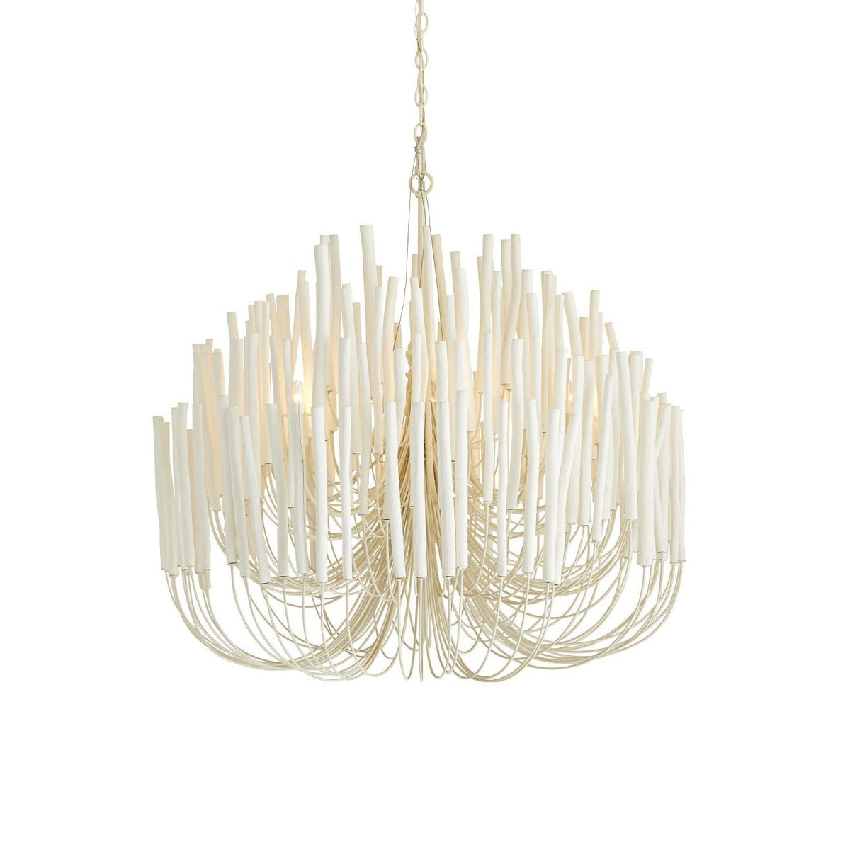 Ulshayra Postmodern Luxury Multi-Stick Wooden Chandelier