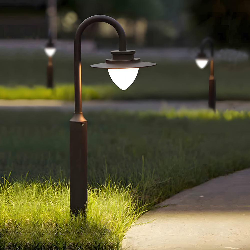 Viraeian Minimalist Nordic Durable Outdoor Post Light