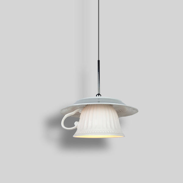 Valentina Nordic Tea Cup Ceramic Pendant Light Living Room