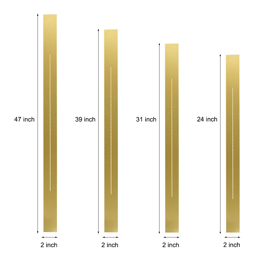 Soralelle LED Linear LED Modern Outdoor Wall Sconces Lights