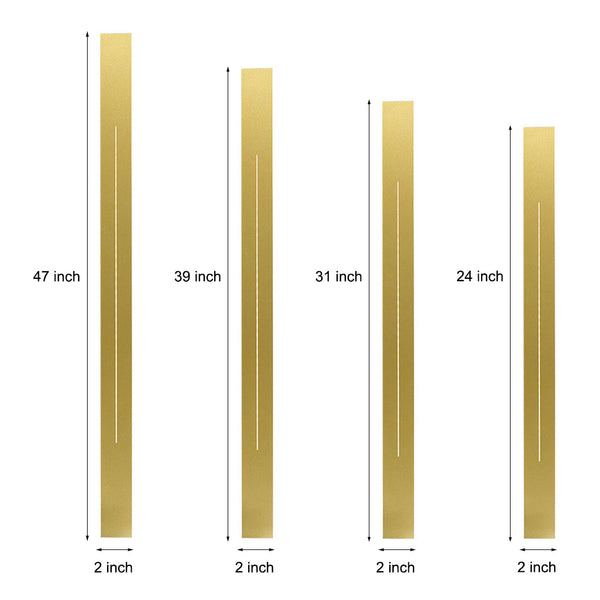 Soralelle LED Linear LED Modern Outdoor Wall Sconces Lights