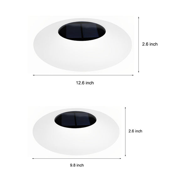 Enchanting RGB Solar Powered Pool Lights Waterproof Outdoor LED Round Lamps