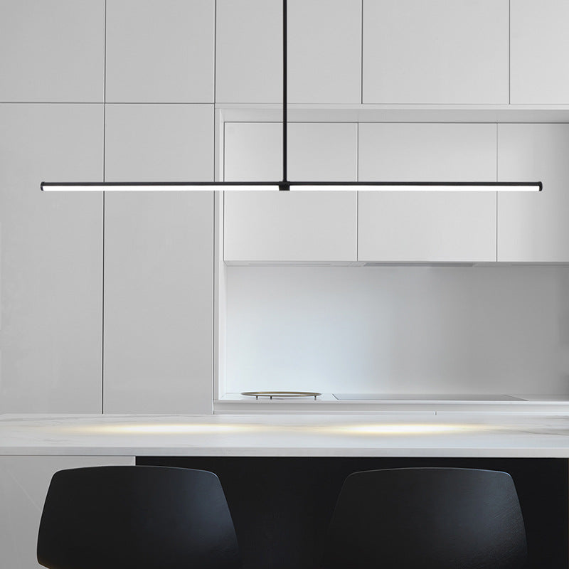 Arisha Pendant Light Minimalist Black Modern LED Dining Room Office