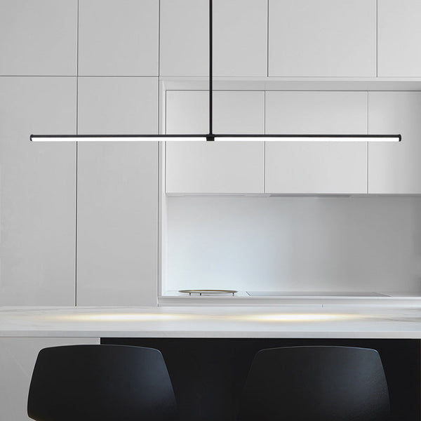 Arisha Pendant Light Minimalist Black Modern LED Dining Room Office