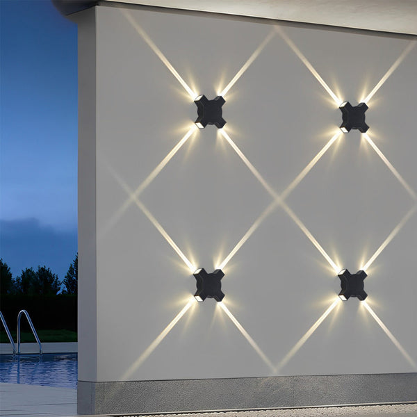 Cirenira Creative Starlight Modern Outdoor Wall Lamp