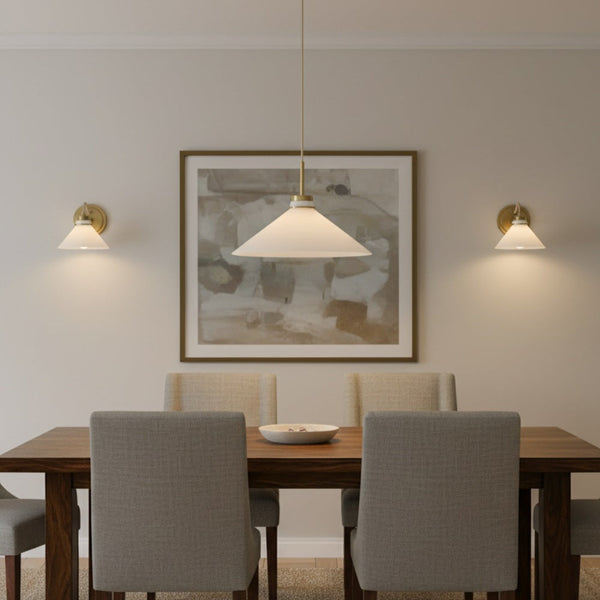 Grange Pendant Light Metal&Glass