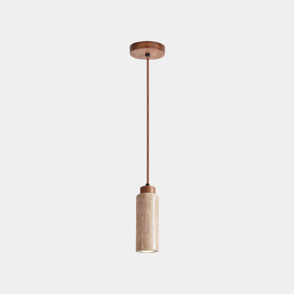 Cylinder Opus Marble Pendant Lamp