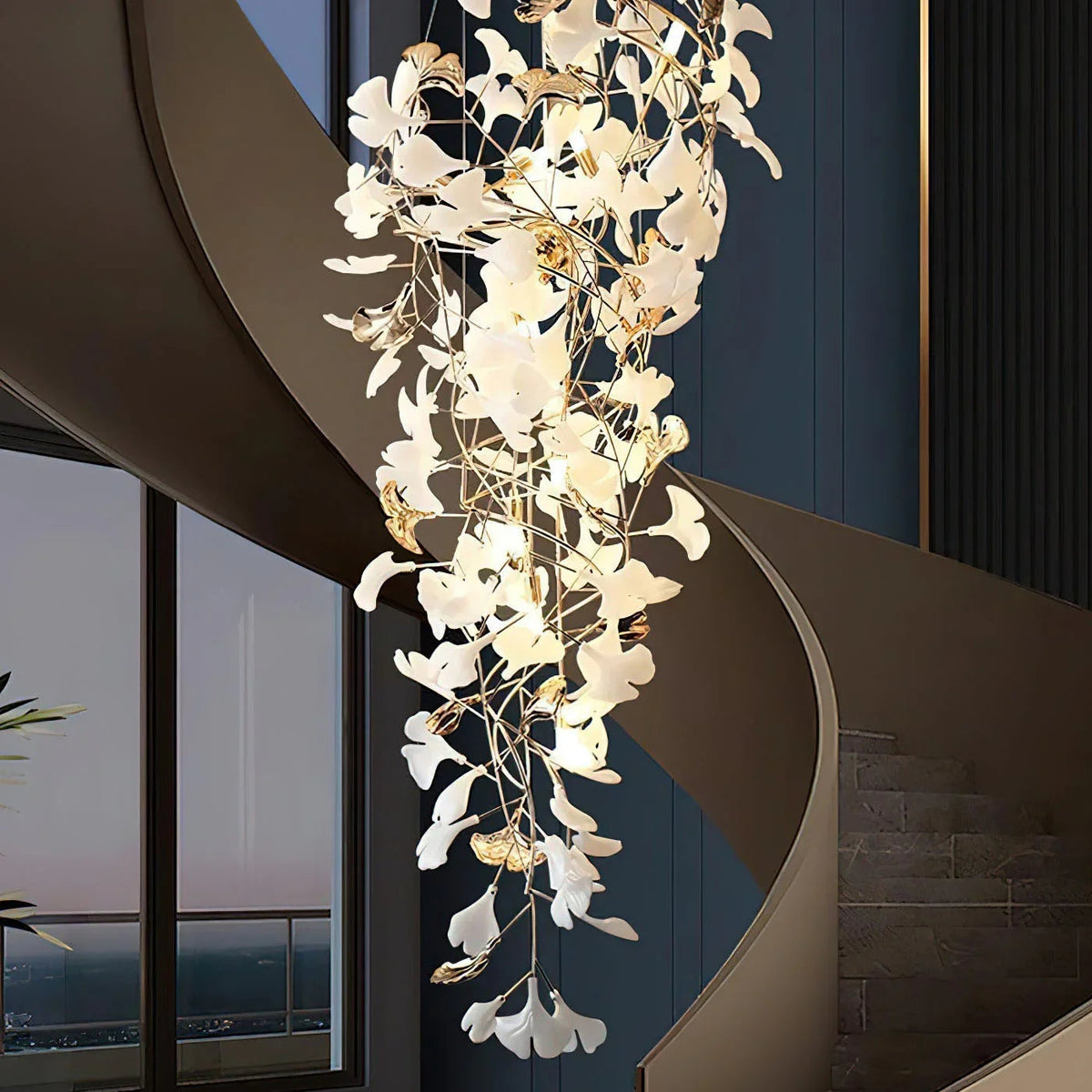 Gingko Ojo chandelier