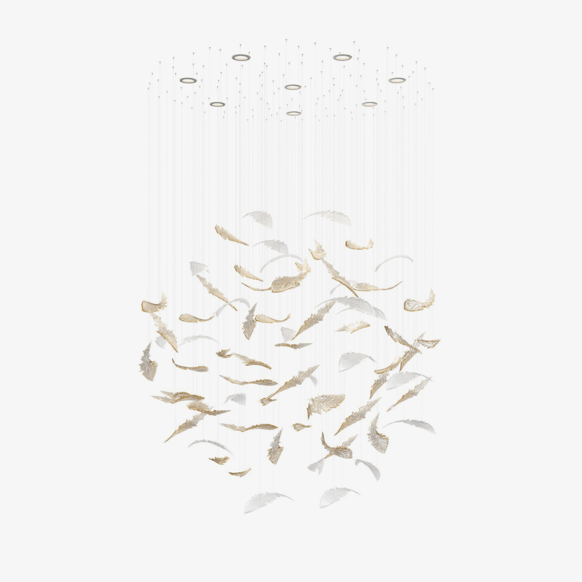 Nectar Leaves Chandelier