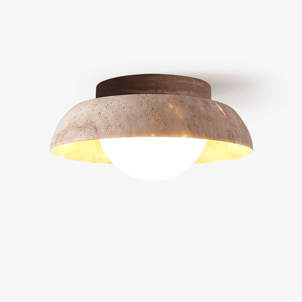 Travertine Caelo Ceiling Lamp