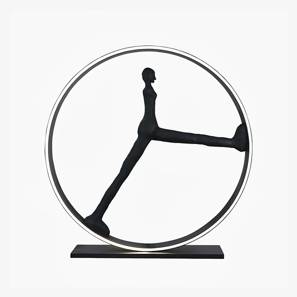 Time Walker Sculpture Floor Lamp