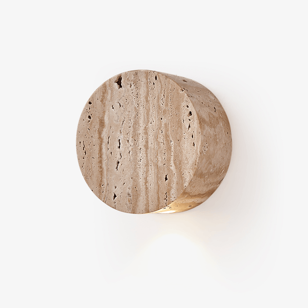 Caelan Travertine Wall Sconce