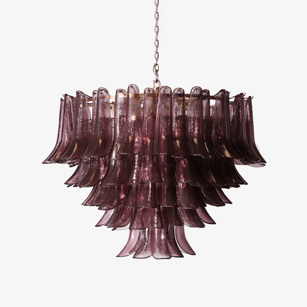 Amethyst Bloom Chandelier