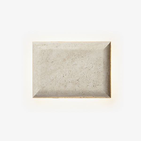 Mesa Glow Travertine Sconce
