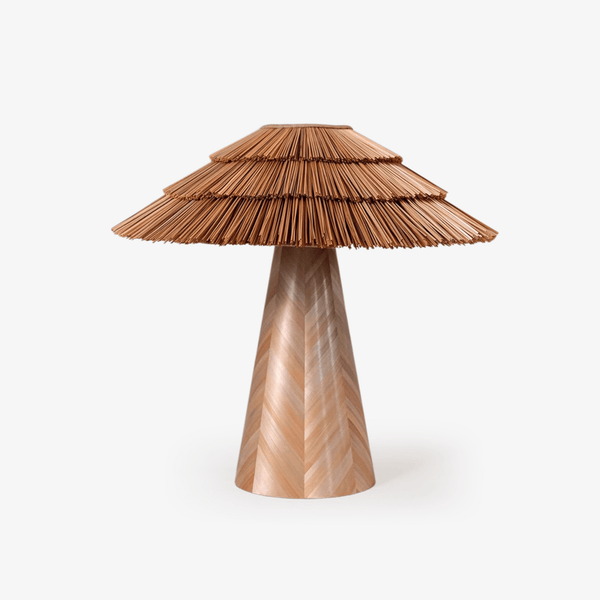 Thatch Table Lamp