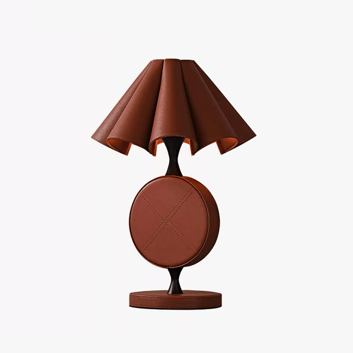 Saddle Stitch Table Lamp