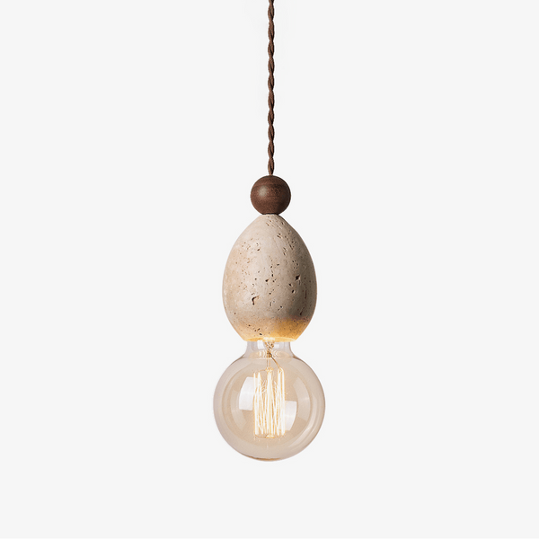 Eryndor Travertine Pendant Lamp