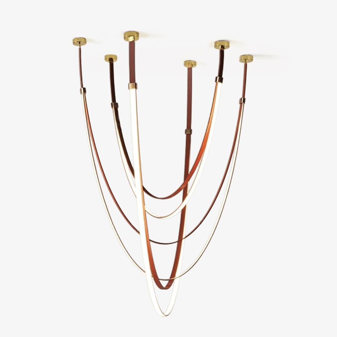 Lunara Strap Chandelier