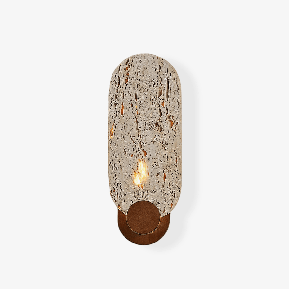 U-Shape Alabaster Arch Wall Sconce