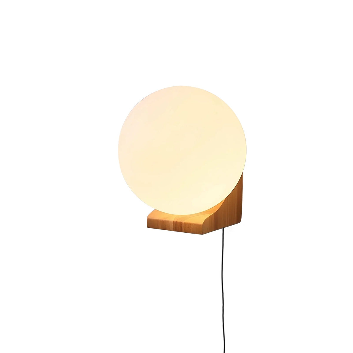 Evelyn Orb Plug-in Wall Lamp