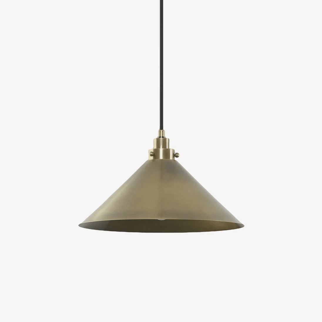 Metal Cone Pendant Light