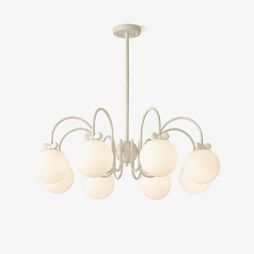 Cream Cherry Chandelier