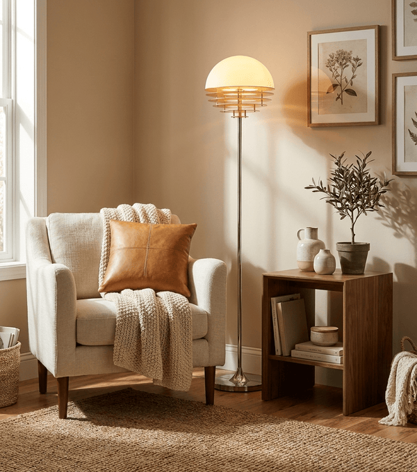 Dome Louver Floor Lamp