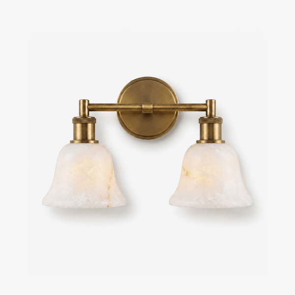Fenwick Alabaster Vanity Sconce