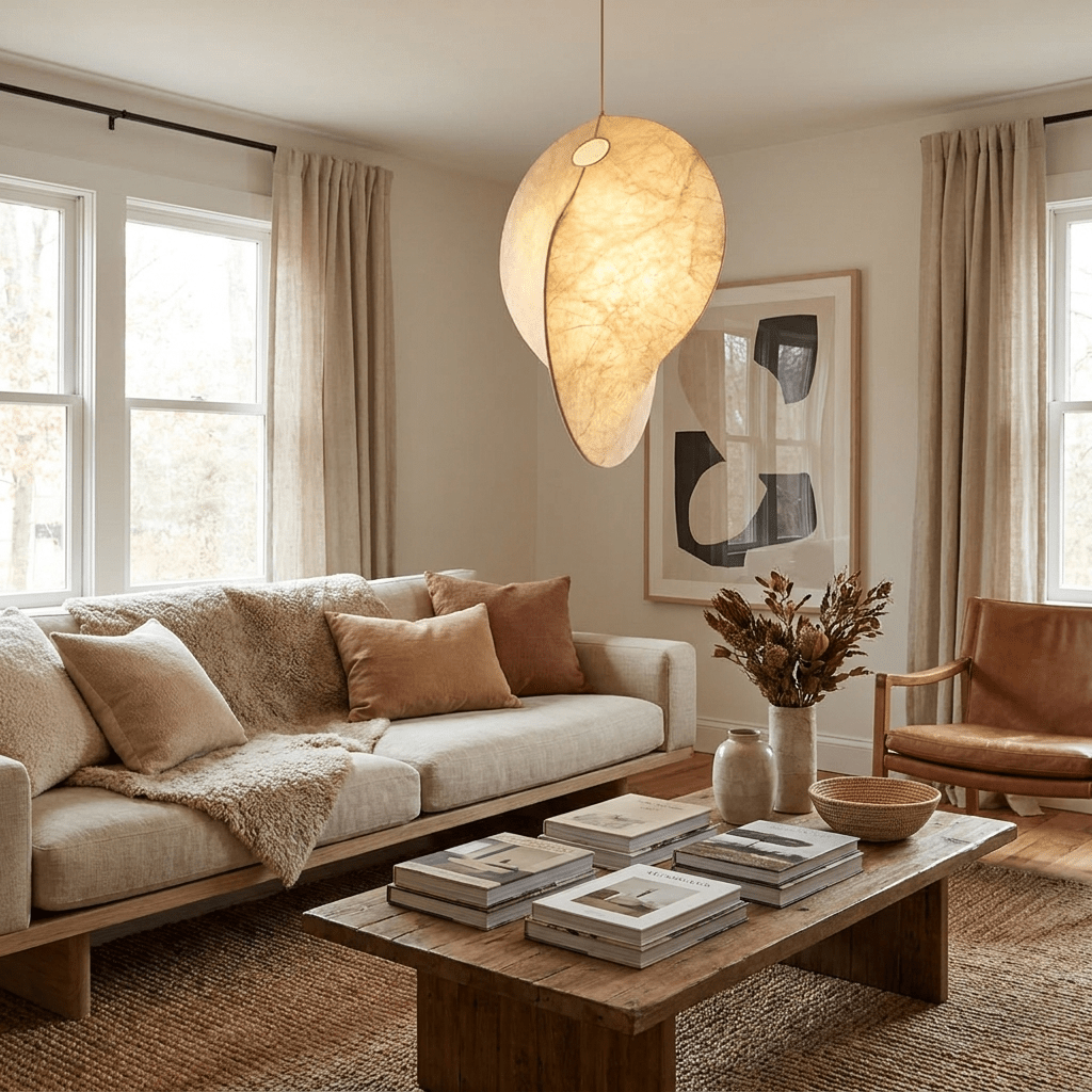 Celeste Crescent Pendant Light